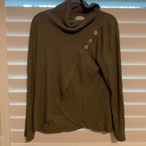Olive green sweater